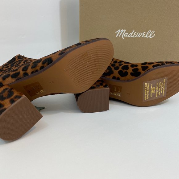 Madewell The Amalia Leopard Print Ankle Booties - Picture 9 of 10